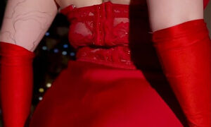 This Juicy Peach In A Beautiful Dress Is Asking To Be Tasted