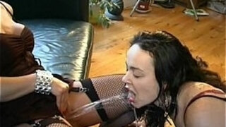 Marathon Pissing Lesbian Orgy