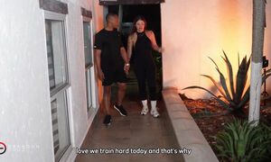 Cuckold Bbc Husband Has Sex In The Bathroom With His Wife's Stepsister - Brandon Cruz & Luna Vitaler