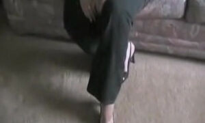 Golden-haired Grandma Drilled