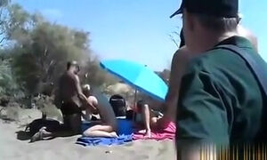 Filmed This Sexy Interracial Outdoor Trio Group-sex