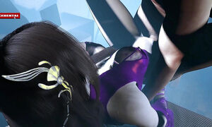3d Muse Of The Bigbooty Temple - 3d Animation