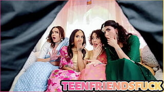 Best Friends Bachelorette Party Turns Into Stripper Fuck Fest