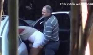 Cuckold Hubby Watch's Wife Fuck In Front Of Him And Get Pounded Good While Hubby Is Locked In A Cock Cage.