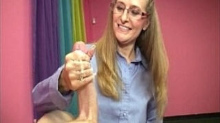 Horny Blonde Milf Loves This Young Cock