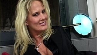 Napping Mature In Red Stockings Fucked By Stepson