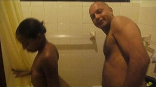 Dominican Hairy Manimal Fucks 18 Year Old Freak