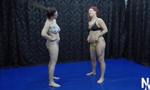 Ivy And Bambi Tickling At The Gym