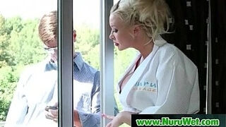 Nurumassage Fully Serviced By Step-mom 07