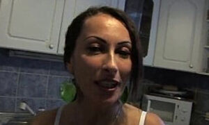 Real Amateur MILF Anal Fucking On Home