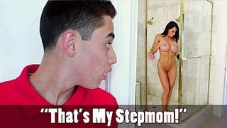 Bangbros - Son Juan El Caballo Loco Spies On Milf Stepmom Reagan Foxx