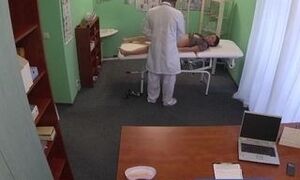 Fakehospital Schoolgirl Needs A Utter Check Up Before Beginning Work