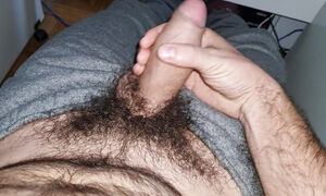 Furry Jerking In Socks And Pants In The Cold