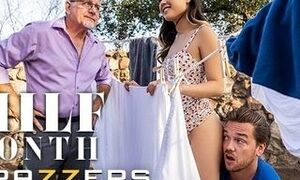 Brazzers - Can Lulu Chu Drain Her Neighbor's Humungous Man-meat In Time Before Her Older Hubby Finds Them?