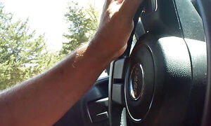 Driving Around Naked