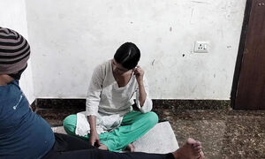 Desi Jwan Stepsister Ko Ghori Bna Kar Pel Diya