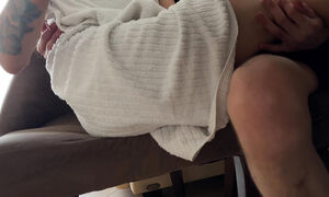 I Started With Foot Job He Ended With Cream Pie